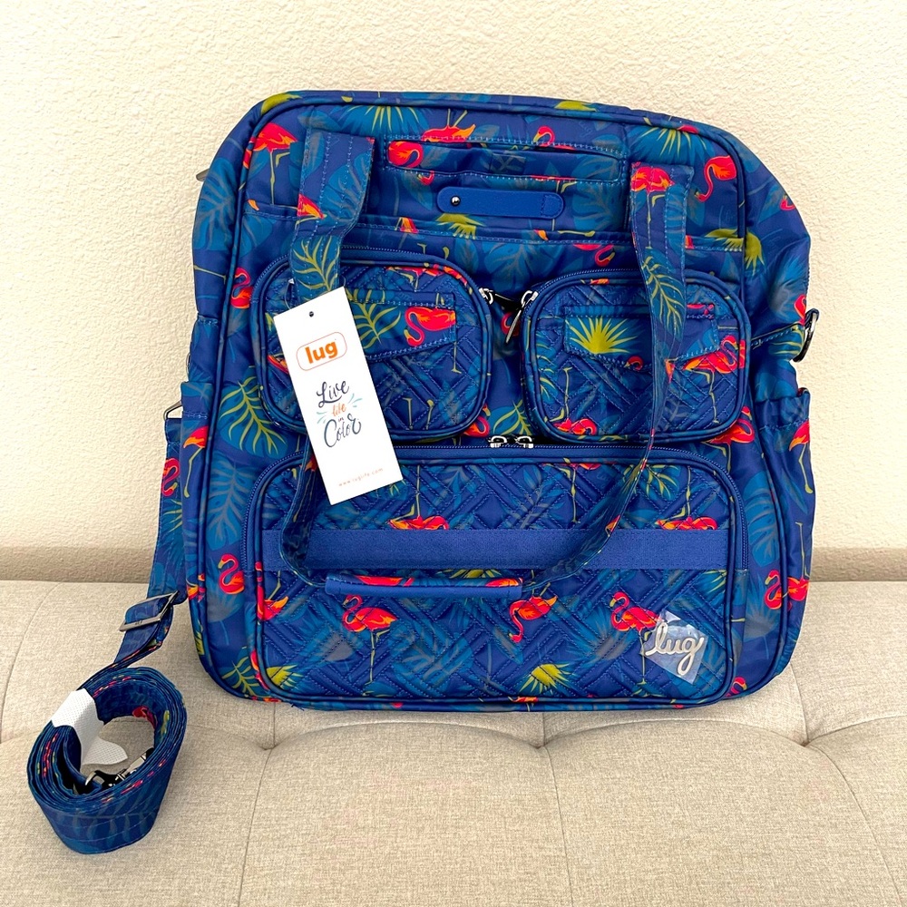 Lug Puddle Jumper LE Convertible Tote Bag - NWT